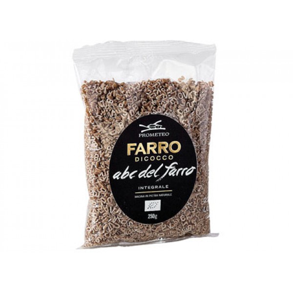 Alfabeto integrale di farro  250g PROMETEO