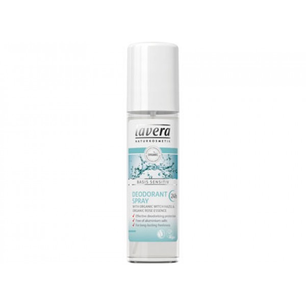 Basis sensitiv - Deodorante spray 75ml LAVERA