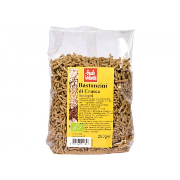 Bastoncini di crusca 250g BAULE VOLANTE