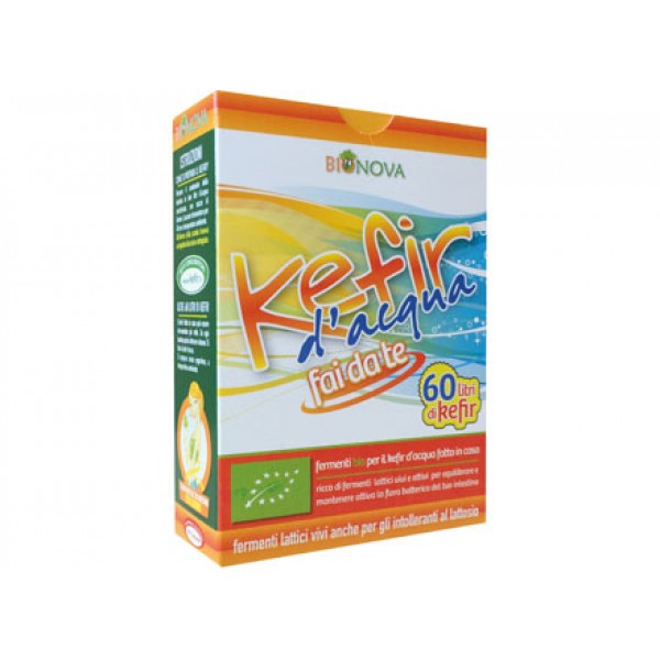 Biostarter per kefir d'acqua 4x5g BIONOVA
