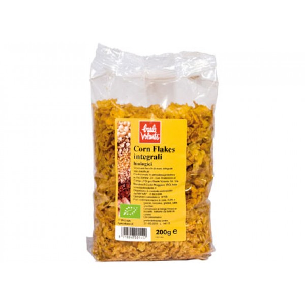Corn flakes integrali senza zucchero 200g BAULE VOLANTE