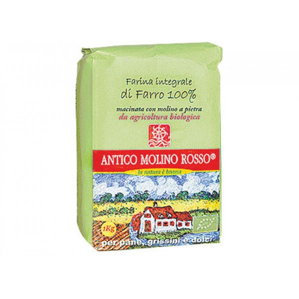 Farina di farro integrale 1kg ANTICO MOLINO ROSSO