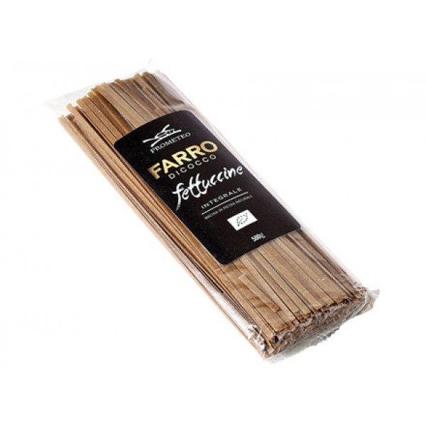 Fettuccine integrali di farro "le farrette"  500g PROMETEO