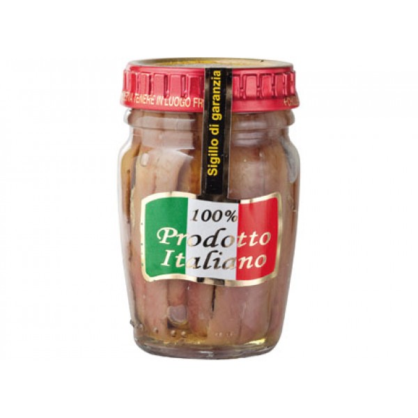 Filetti di acciughe in olio extravergine di oliva 80g IASA