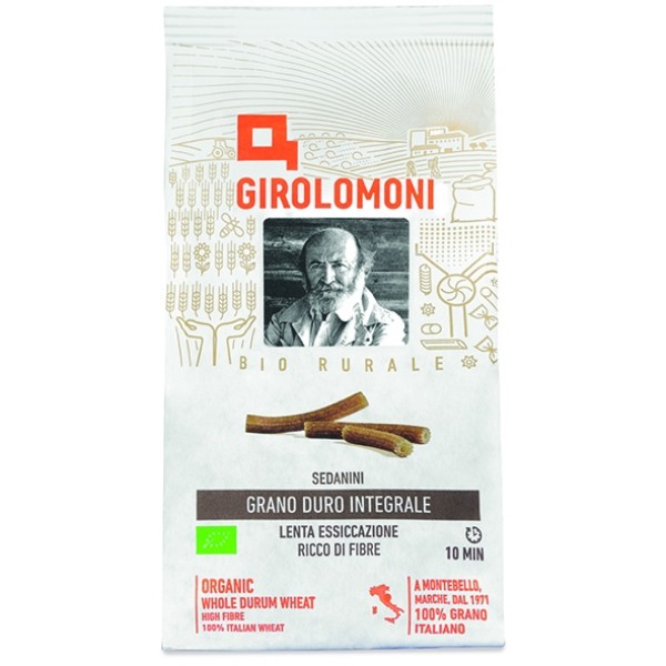 Sedanini pasta di semola integrale di grano duro 500g GIROLOMONI
