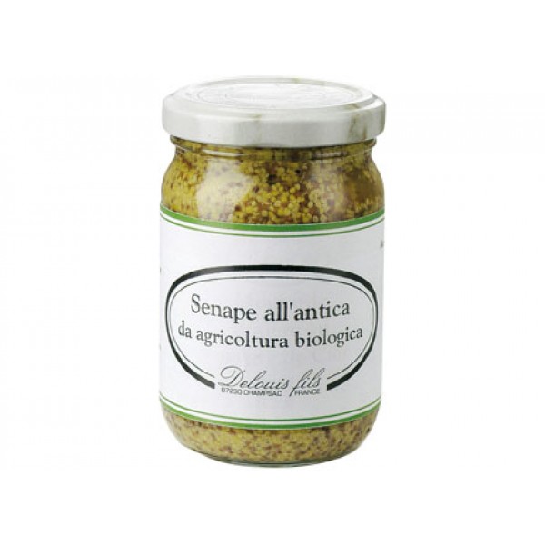 Senape all'antica con semi interi 200g DELOUIS