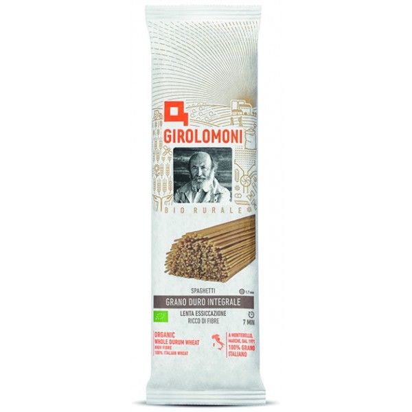 Spaghetti pasta di semola integrale di grano duro 500g GIROLOMONI