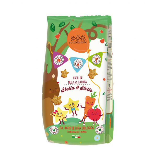 Stella&stello biscotti con mela e carota 300g SOTTOLESTELLE