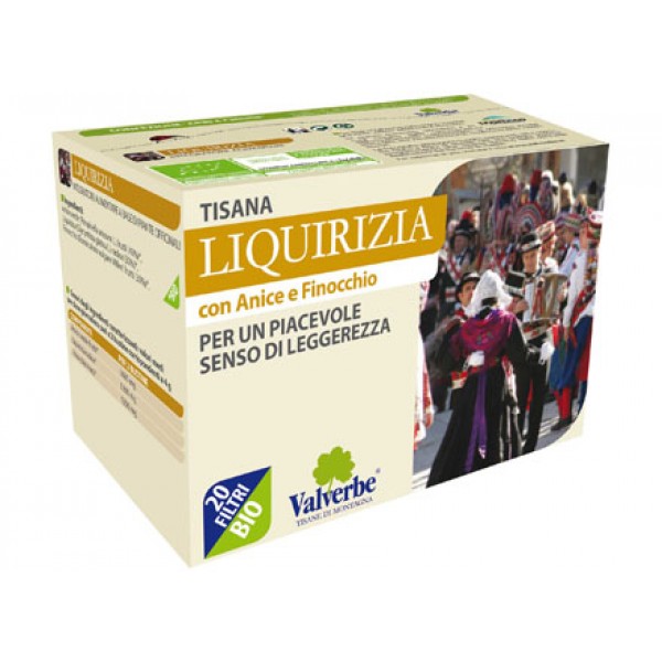 Tisana liquirizia 40g VALVERBE