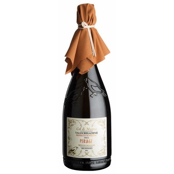 Vino bianco Col di Manza Valdobbiadene Prosecco Superiore DOCG Extra Dry Millesimato 750ml