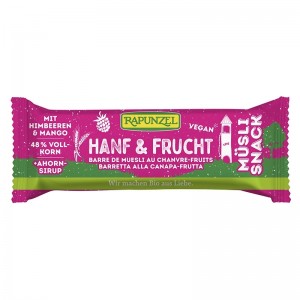 Barretta di Muesli con Canapa e Frutta 50g Rapunzel