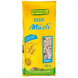 Basis muesli 750g RAPUNZEL