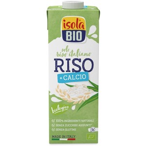 Bevanda di Riso con Calcio 1lt Isola Bio