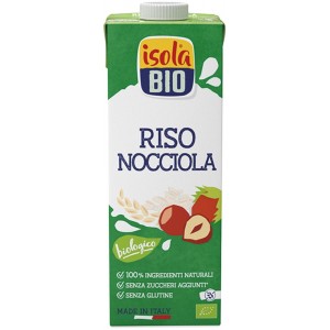 Bevanda Vegetale di Riso e Nocciola Drink 1l IsolaBio