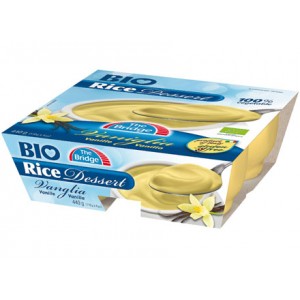 Bio Rice Dessert vaniglia 4x110g THE BRIDGE