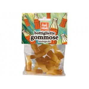 Caramelle bottigliette gommose alla cola 75g BAULE VOLANTE