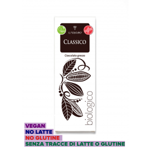 Cioccolato Grezzo Vegano Senza Glutine 60g Il Modicano