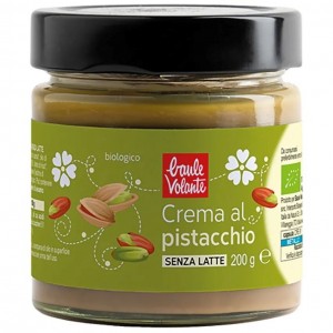 Crema al pistacchio senza latte e senza glutine Baule Volante