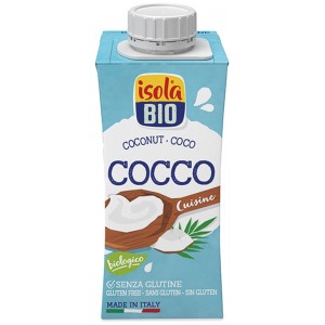 Crema di Cocco da Cucina 200ml Isola Bio