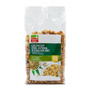 Crunchy con Avena e Canapa 375gr La Finestra Sul Cielo