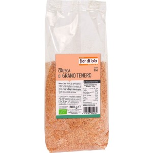 Crusca di Grano Tenero 300g Fior di Loto