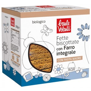 Fette Biscottate con Farro integrale 300g BAULE VOLANTE