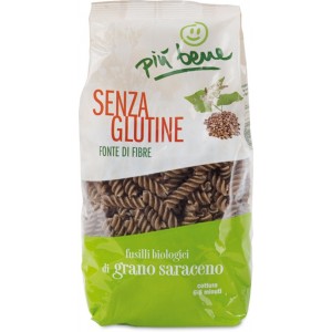 Fusilli di Grano Saraceno Senza Glutine 340g Più Bene