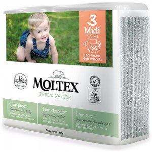 Pannolini 3 midi 4-9kg Moltex