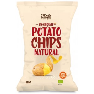 Patatine con sale 125g Trafo
