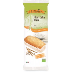 Plum Cake di Farro 6x33g Le Piumette