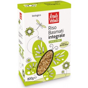 Riso Basmati Integrale 800g Baule Volante