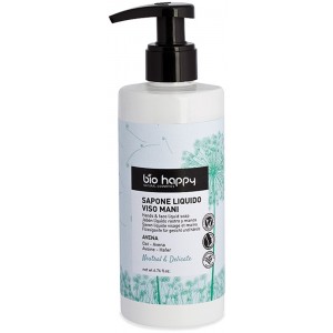 Sapone Liquido Viso e Mani Natural Delicate 200ml Bio Happy