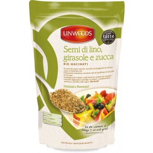 Semi di lino, zucca, girasole macinati 200g Linwoods