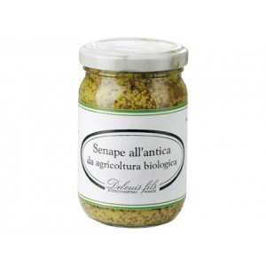 Senape all'antica con semi interi 200g DELOUIS