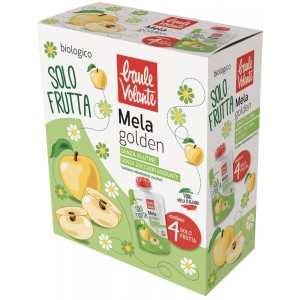 Solo Frutta Mela Golden 4x100gr Baule Volante