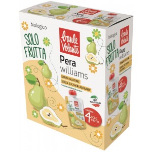 Solo Frutta Pera Williams 4x100g Baule Volante