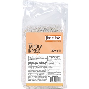 Tapioca in Perle 500gr Fior di Loto