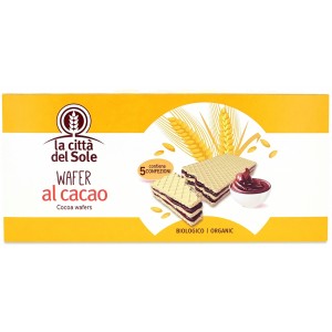 Wafers al Cacao 5x45g La Città del Sole