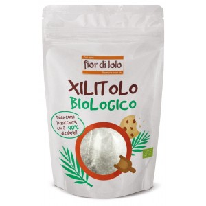 Xilitolo dolcificante biologico in polvere 250gr Fior di Loto