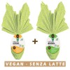 Uovo di Pasqua Vegan al cioccolato bianco + Uovo di Pasqua Vegan con Cacao