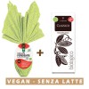 Uovo di pasqua Fondente Vegan + Cioccolato Grezzo Fondente Vegan