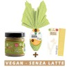 Uovo di Pasqua Vegan + Crema al Pistacchio + Cioccolato Bianco