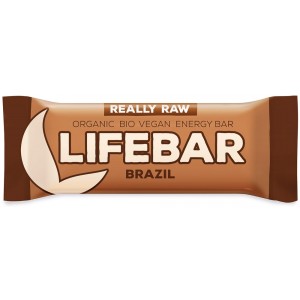 Barretta cruda alle Noci Brasiliane 47g Lifefood