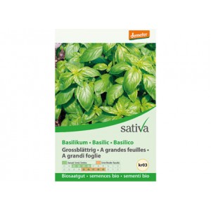 Basilico grandi foglie 1,25g SATIVA