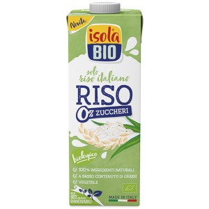 Bevanda di Riso zero zuccheri 1lt Isola Bio