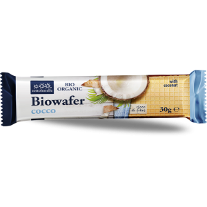 BioWafer con Cocco Vegan 30g Sottolestelle
