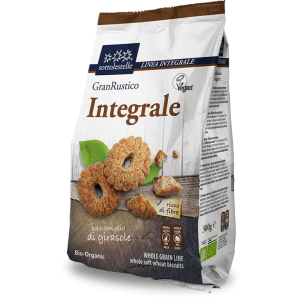 Biscotto Vegano Gran Rustico Integrale  300gr Sottolestelle
