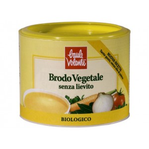 Brodo vegetale in polvere senza lievito 210g BAULE VOLANTE