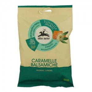 Caramelle dure balsamiche con miele di eucalipto e propoli 100g ALCE NERO