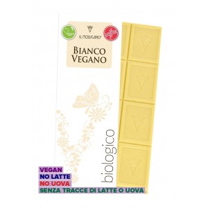 Cioccolato Bianco Vegano Senza Glutine 60g Il Modicano